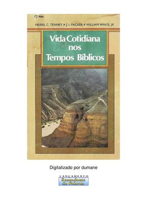 VIDA COTIDIANA TEMPOS BIBLICOS - J. I. Packer