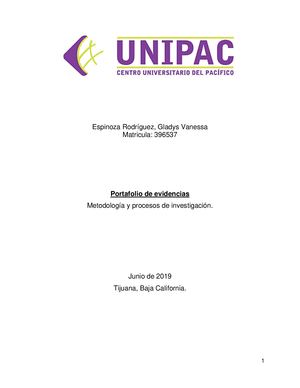 Portafolio De Evidencias