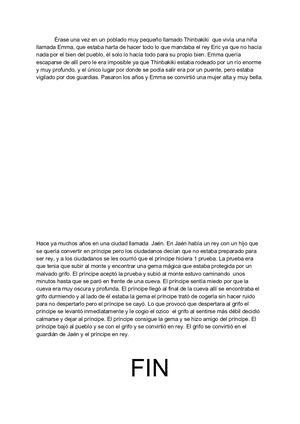 Cuento Museo Elena R Y Nerea E