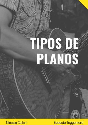 Tipos De Planos