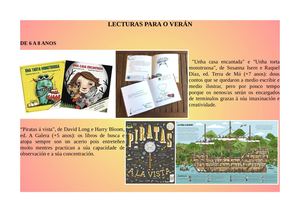 Recomendacións de Libros Verán 2019