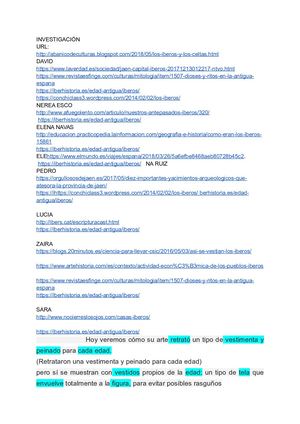 MI equipo y yo redactamos la información Ibera