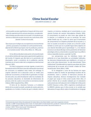 Clima Social Escolar