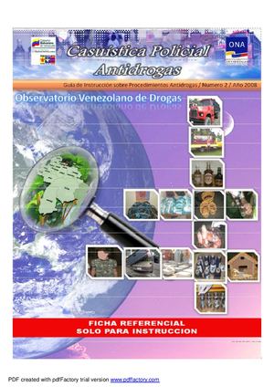 Casuistica Policial Antidrogas