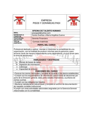 Manual De Funciones