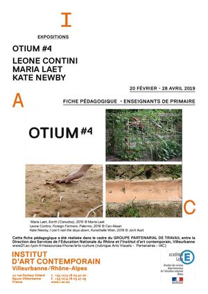 Fiche Pédagogique Otium #4