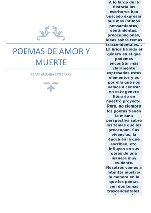 En El Amor Y En La Muerte