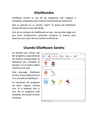 Sisoft Sandra Hardware
