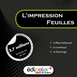Edicolor Livret Feuilles