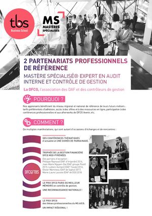 MS AICG - Fiche partenariats DFCG / IFACI