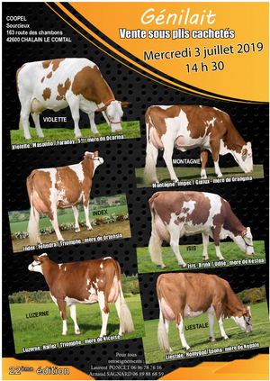 Catalogue Vente Génilait Montbéliard