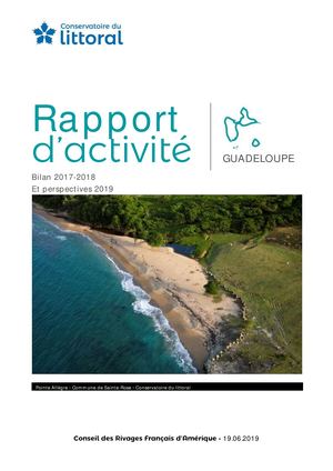 Rapport D'activité 2018 Guadeloupe