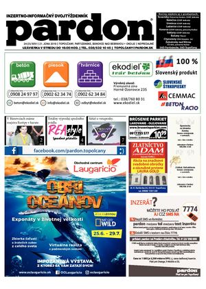 Pardon Topoľčany 24-25/2019