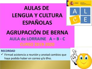 Lorraine Reunion Familias Nuevas X Blog 2019