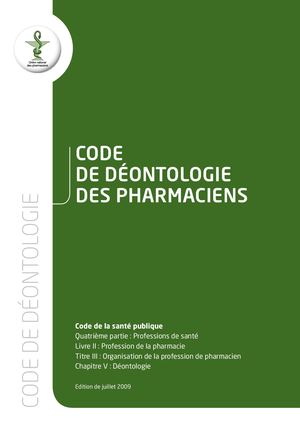 Code de déontologie