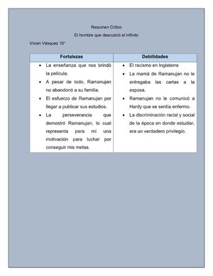 Resumen Critico