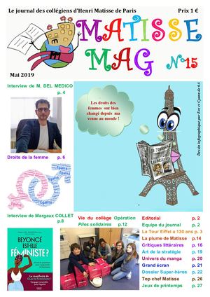 Matisse Mag N°15 Mai 2019