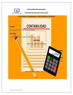 Album De Cuentas Cleotilde Sub Choc