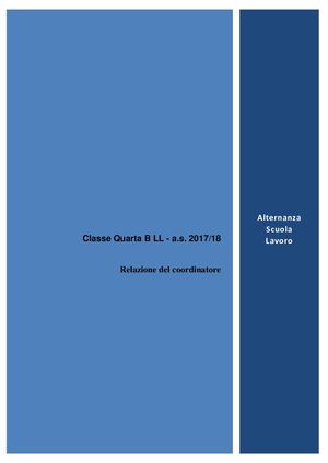 Relazione Finale Asl 4ª B Ll 2017 18 (coordinatore)
