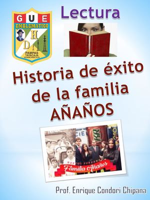 Lectura Familia Añaños Resumen