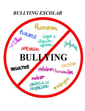 Cartilla Sobre El Bullying Escolar