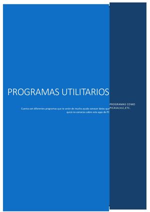 Tarea De Programas Con Ventajas Y Desventajas
