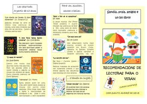 Recomendacións Lectoras Verán 2019