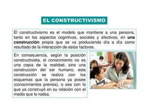 Constructismo Y Socio Constructismo