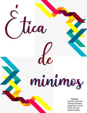 ÉTica De Minímos