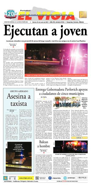 25 de junio del 2019