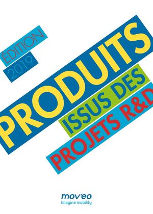 Mov'eo - Book Produits Issus de projets R&D - Edition 2019