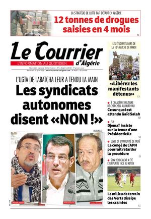 Le Courrier d'Algérie du mercredi 26 juin 2019