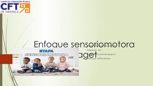 Enfoque Sensoriomotora De Gian Piaget Presentacion [Autoguardado]