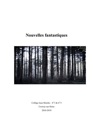 Nouvelles fantastiques 4e 3 & 5 - Mme Santini