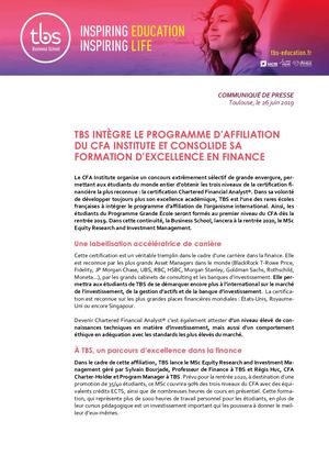 TBS CP CFA Institute