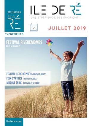 Guide des Animations Ile de Ré Juillet 2019