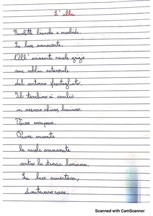 Tanti testi dalla classe quarta primaria di Casteldelpiano