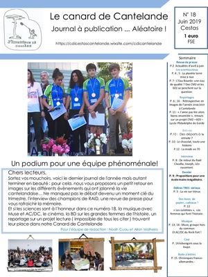 Journal 18 26 Collège Cantelande Cestas