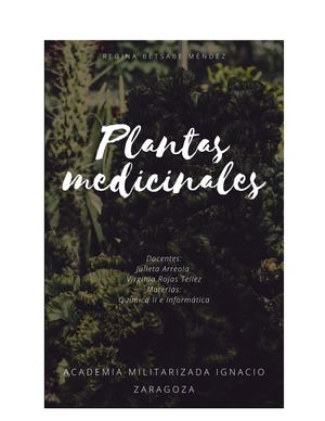 Plantas Medicinales 2 0