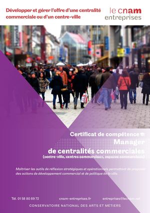 Formation Manager Centralités Commerces