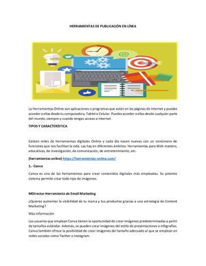 Herramientas De Publicación En Línea 4