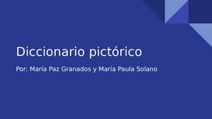 Diccionario Pictórico