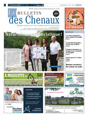 Bulletin des Chenaux - juillet 2019