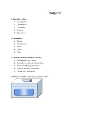 Maqueta