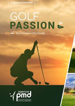 Séjours golf Agence PMD