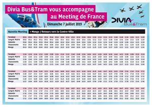 Fiche Horaires Navette Meeting > Monge