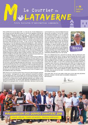 Courrier de Malataverne A88 N°58