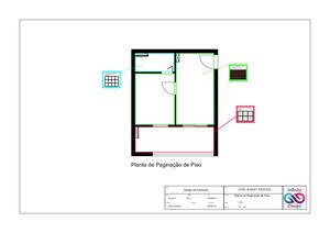 Planta De Paginação De Piso 9 - 20