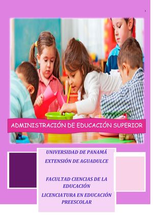 EDUCACIÓN INICIAL Y SUPERIOR
