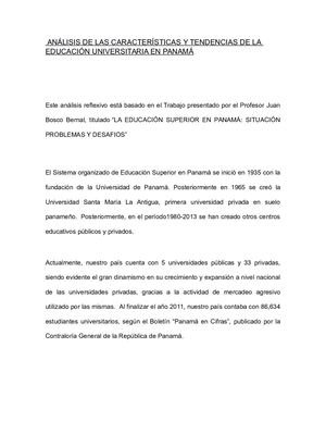 DESAFÍOS DE LA EDUCACION SUPERIOR